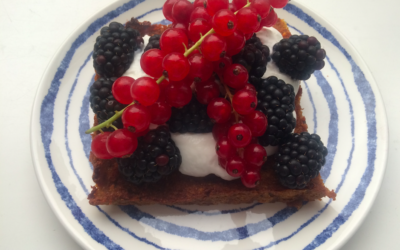 Ontbijtcake met rood fruit – histaminevrij